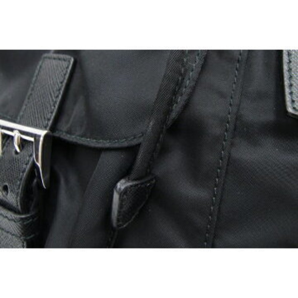 Prada Re Nylon Backpack Black Triangle - image 5